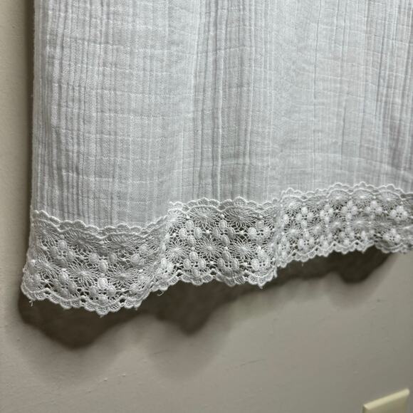 NWT Jack by BB Dakota White Boho Lace Strappy Mini Dress Summer Vacation Medium - Picture 3 of 10